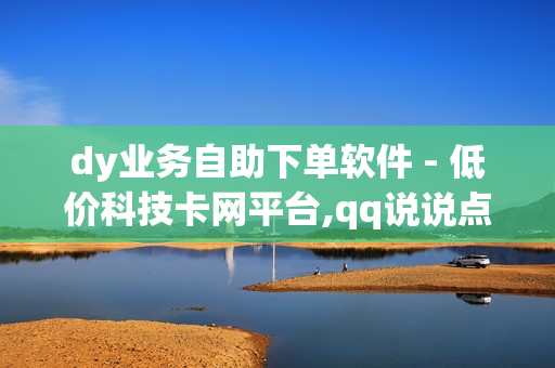 dy业务自助下单软件 - 低价科技卡网平台,qq说说点赞评论购买网站 - 24小时自助下单全网最低价