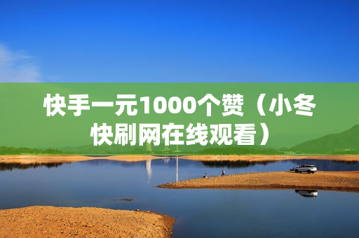 快手一元1000个赞（小冬快刷网在线观看）