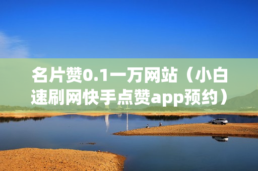 名片赞0.1一万网站（小白速刷网快手点赞app预约）