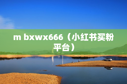 m bxwx666（小红书买粉平台）