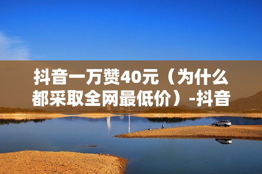 抖音一万赞40元（为什么都采取全网最低价）-抖音一万赞40元是多少钱