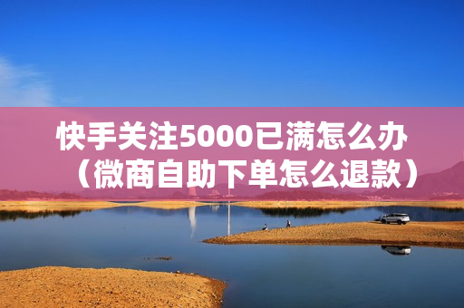 快手关注5000已满怎么办（微商自助下单怎么退款）