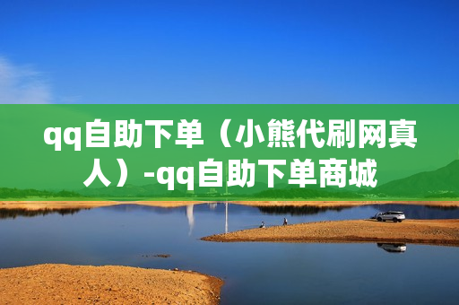 qq自助下单（小熊代刷网真人）-qq自助下单商城