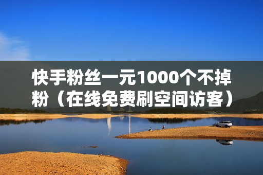 快手粉丝一元1000个不掉粉（在线免费刷空间访客）-