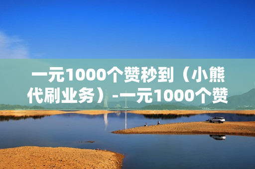 一元1000个赞秒到（小熊代刷业务）-一元1000个赞秒到快手