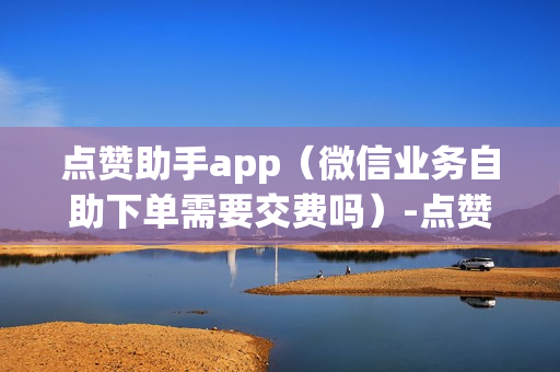 点赞助手app（微信业务自助下单需要交费吗）-点赞助手app下载