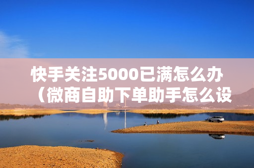 快手关注5000已满怎么办（微商自助下单助手怎么设置）-快手关注5000后怎么办