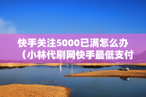 快手关注5000已满怎么办（小林代刷网快手最低支付零点一元）-快手关注5000后怎么办