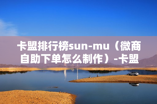 卡盟排行榜sun-mu（微商自助下单怎么制作）-卡盟排行榜第一名