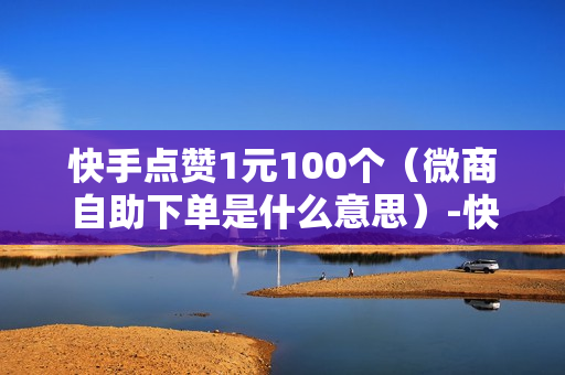 快手点赞1元100个（微商自助下单是什么意思）-快手点赞1元100个赞平台 - 秒到便宜,空间免费一次