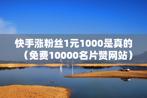 快手涨粉丝1元1000是真的（免费10000名片赞网站）