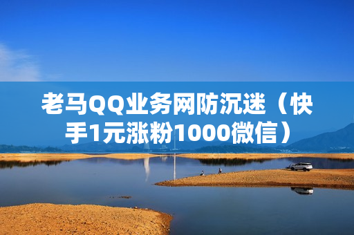 老马QQ业务网防沉迷（快手1元涨粉1000微信）